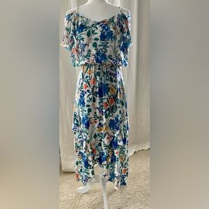 NWOT Parker Women’s Floral Ruffled Dress Size XS